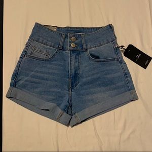 Denim jean shorts